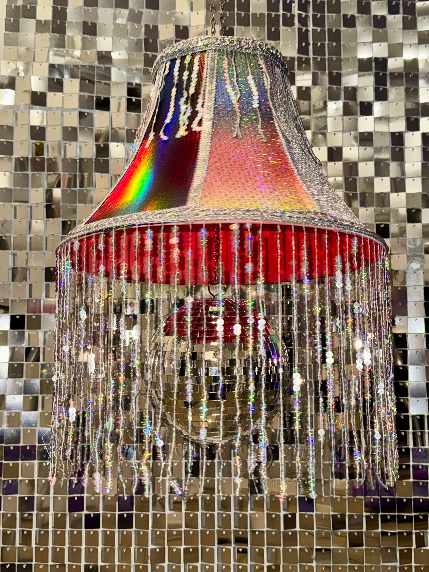 Psychedelic Disco Lampshade